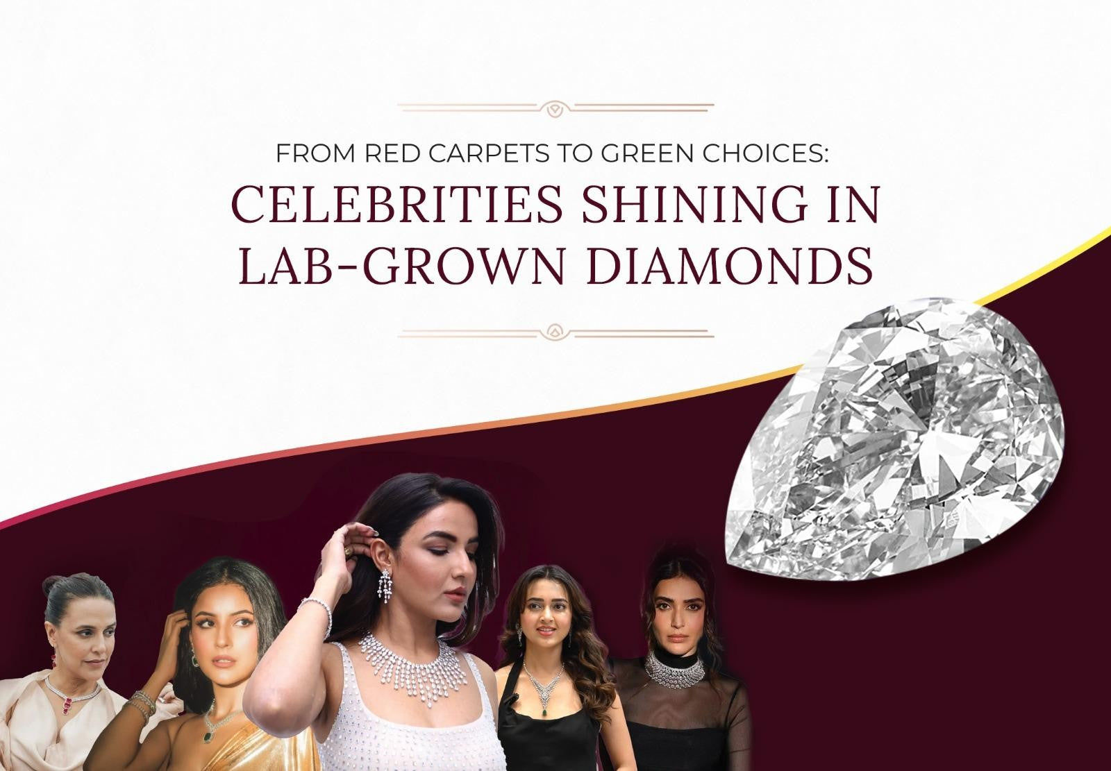 From Red Carpets to Green Choices: Celebrities Shining in Lab-Grown Diamonds