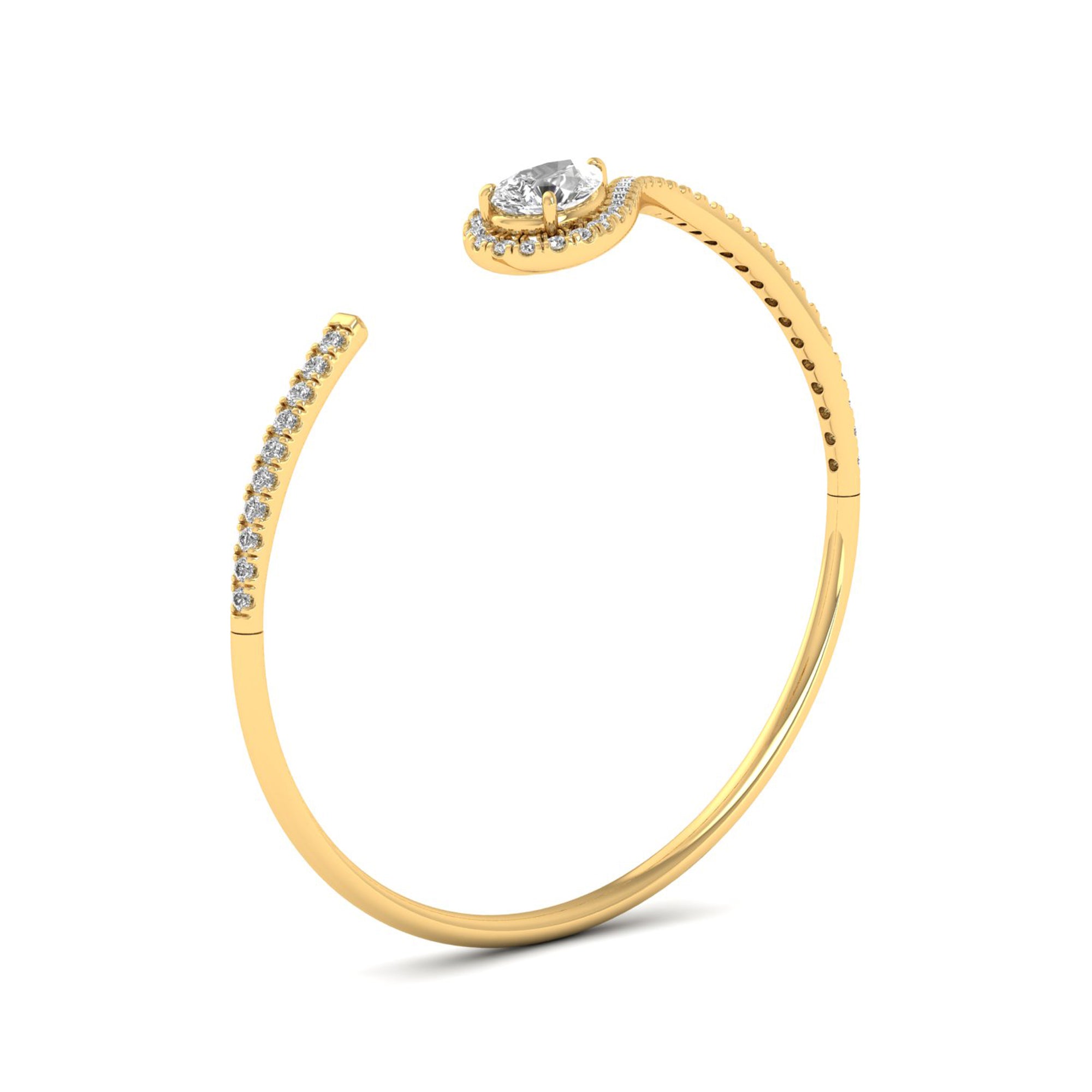Vaidehi Solitaire Kada Bracelet