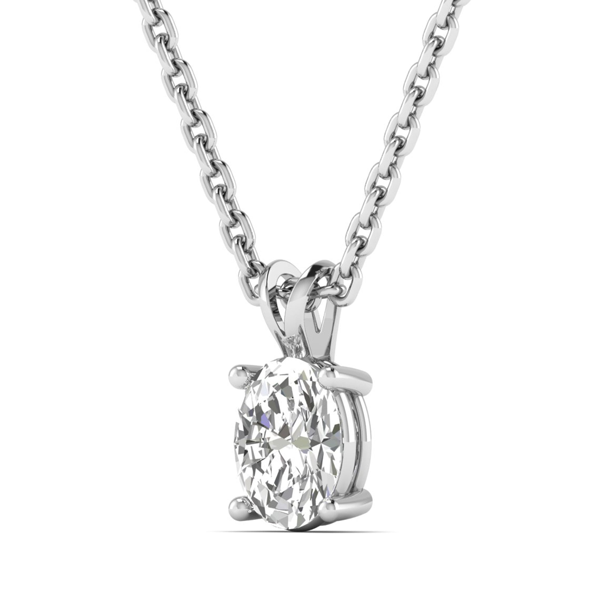 Noor 1 Carat Solitaire Pendant