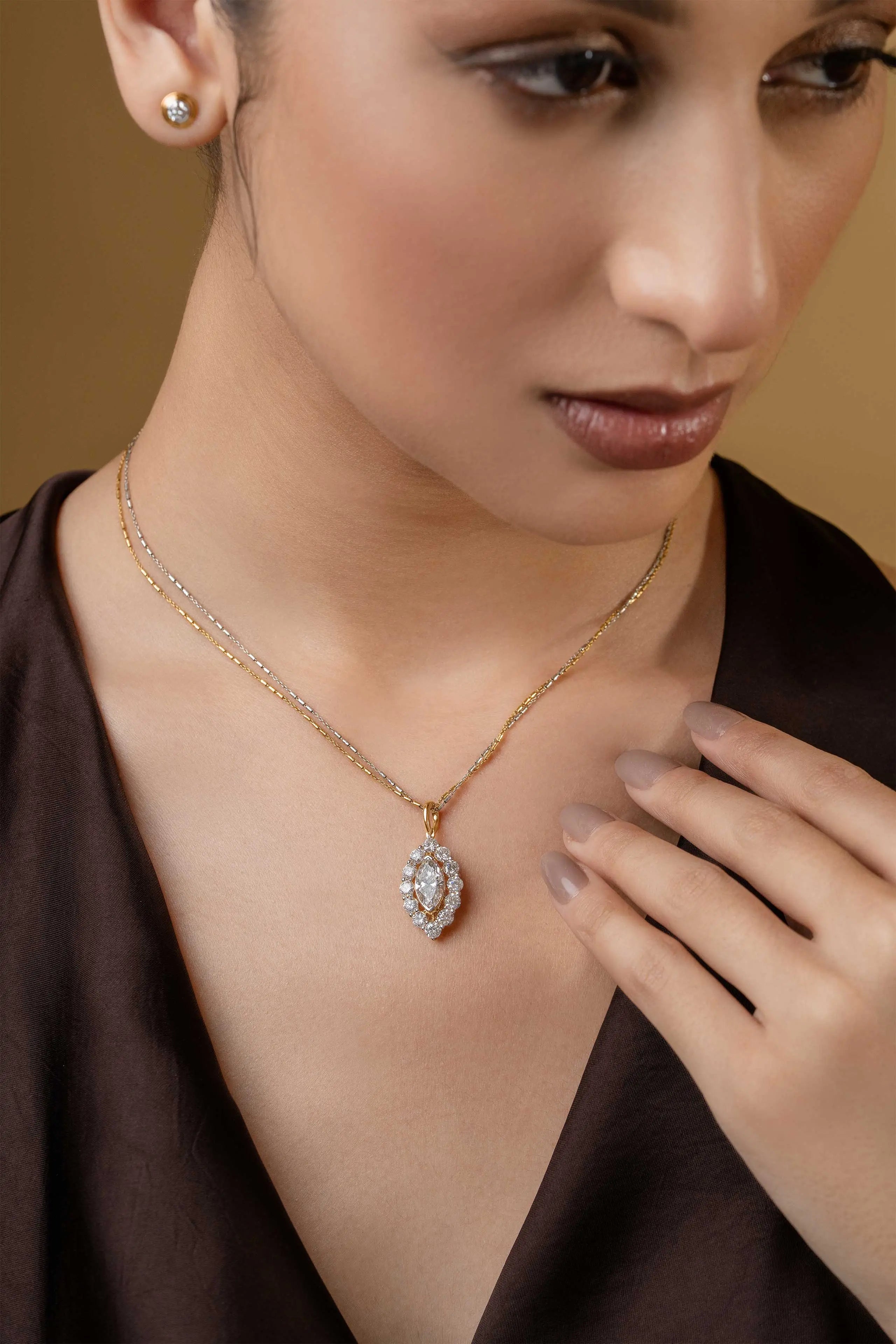 Srilekha1.5 Carat Solitaire Pendant