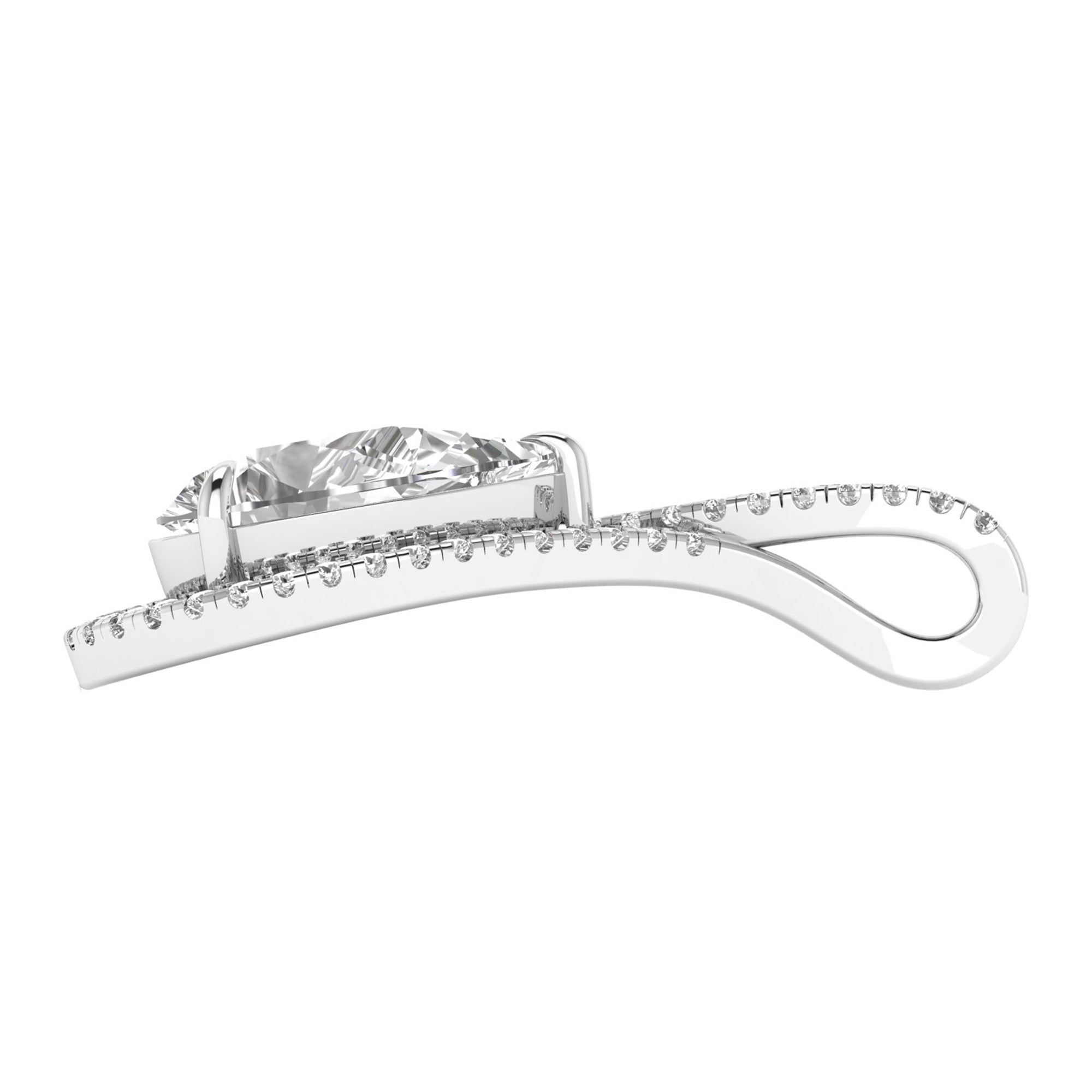 Lavina 4 Carat Solitaire Pendant
