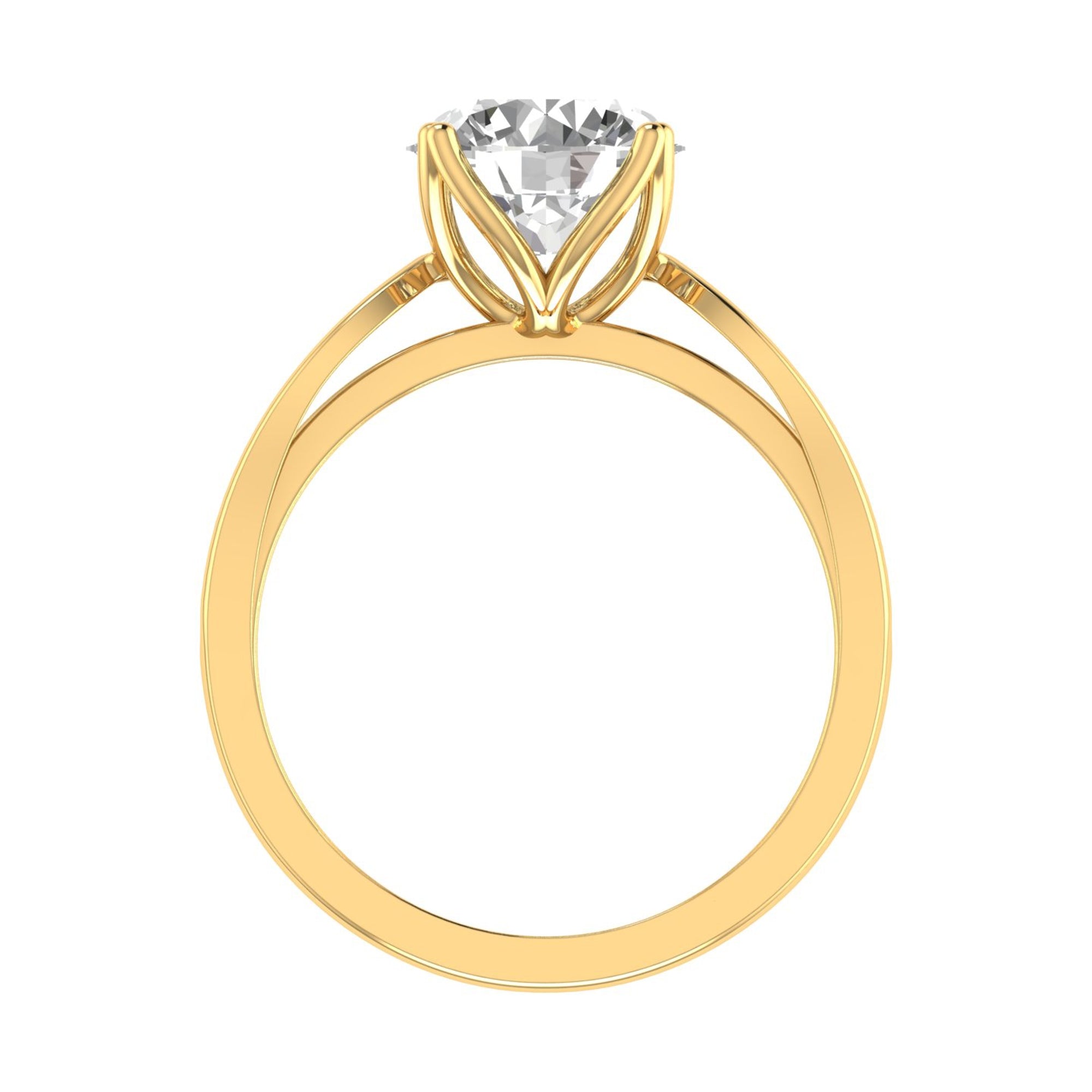 Ekveera 1.10 Carat Solitaire Ring
