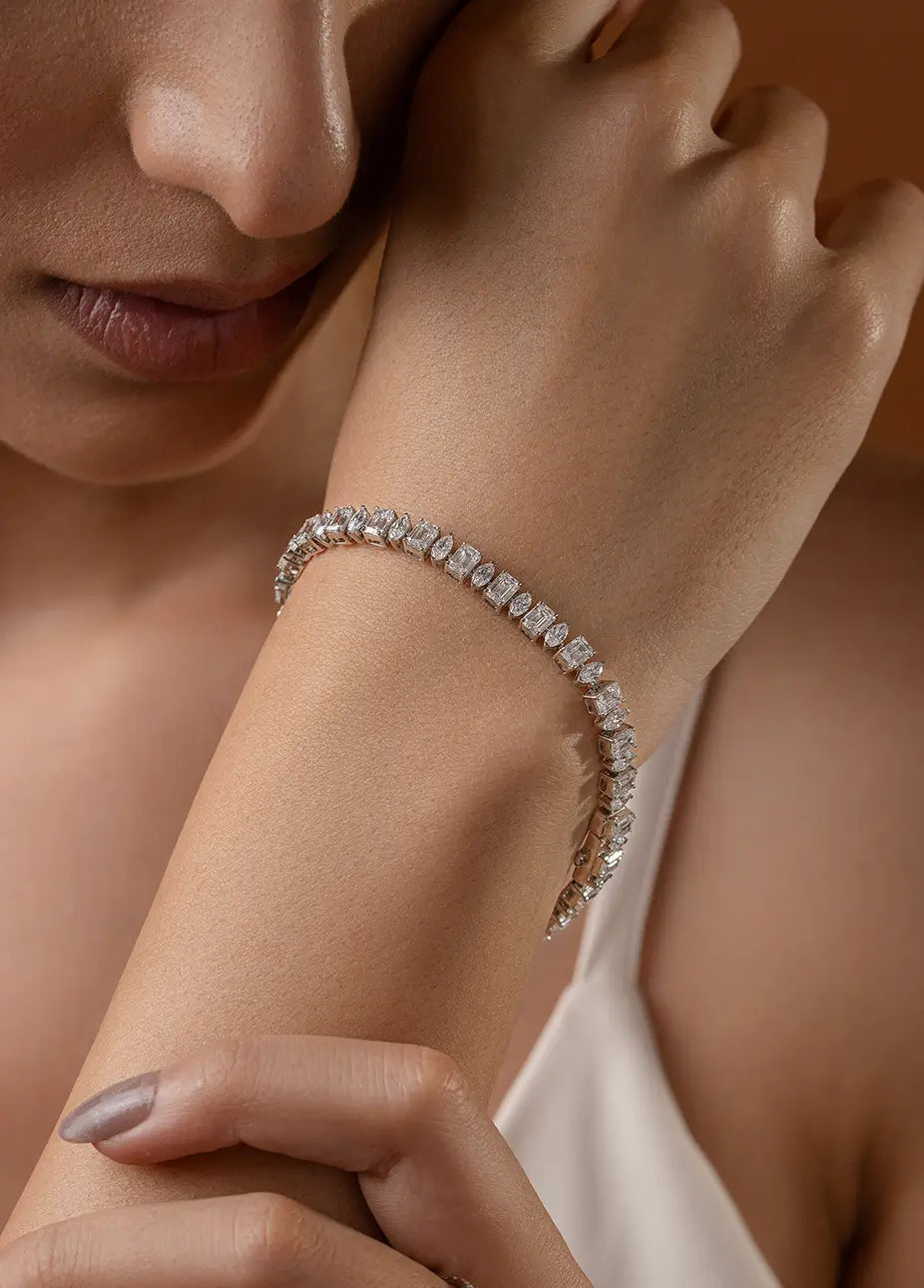 Malishka Tennis Bracelet