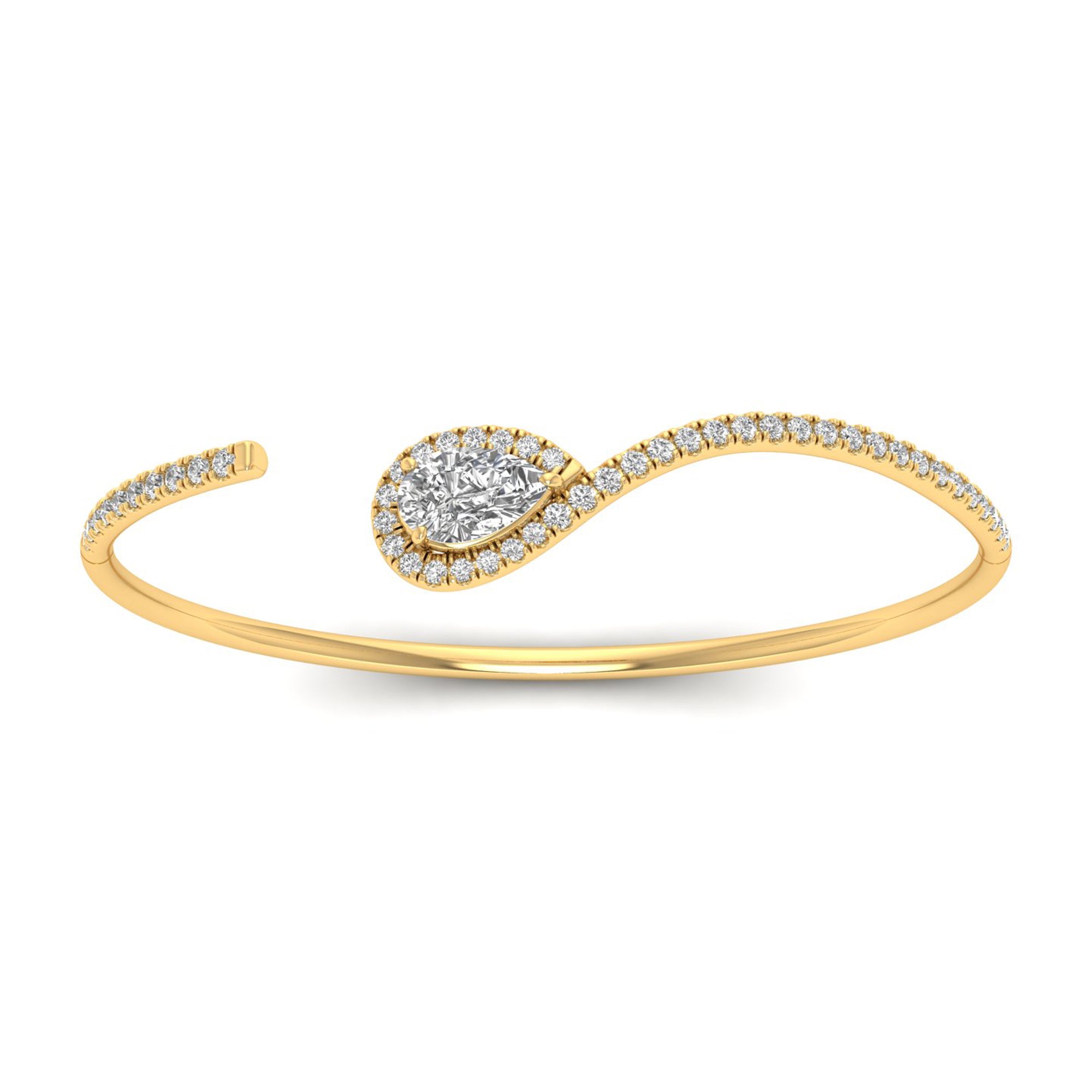 Vaidehi Solitaire Kada Bracelet