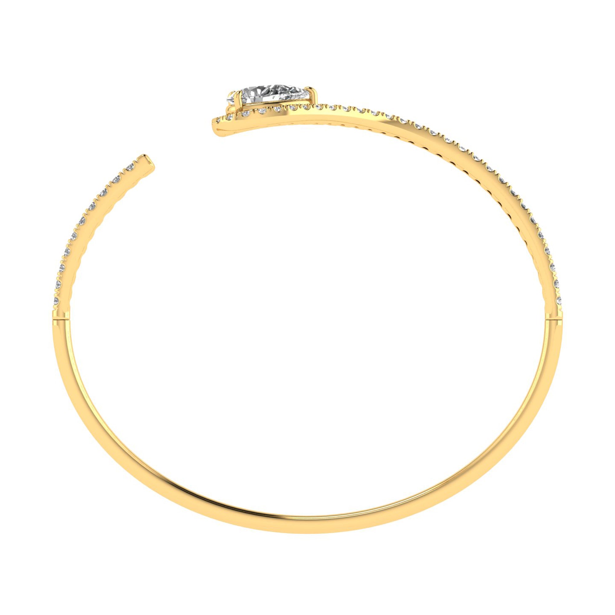 Vaidehi Solitaire Kada Bracelet