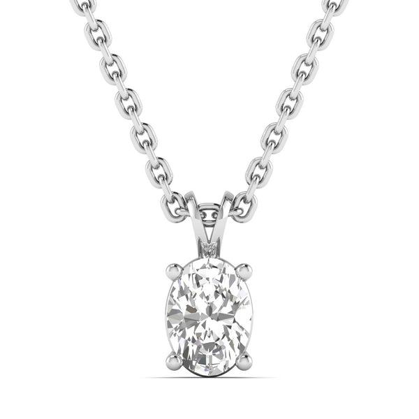 Noor 1 Carat Solitaire Pendant