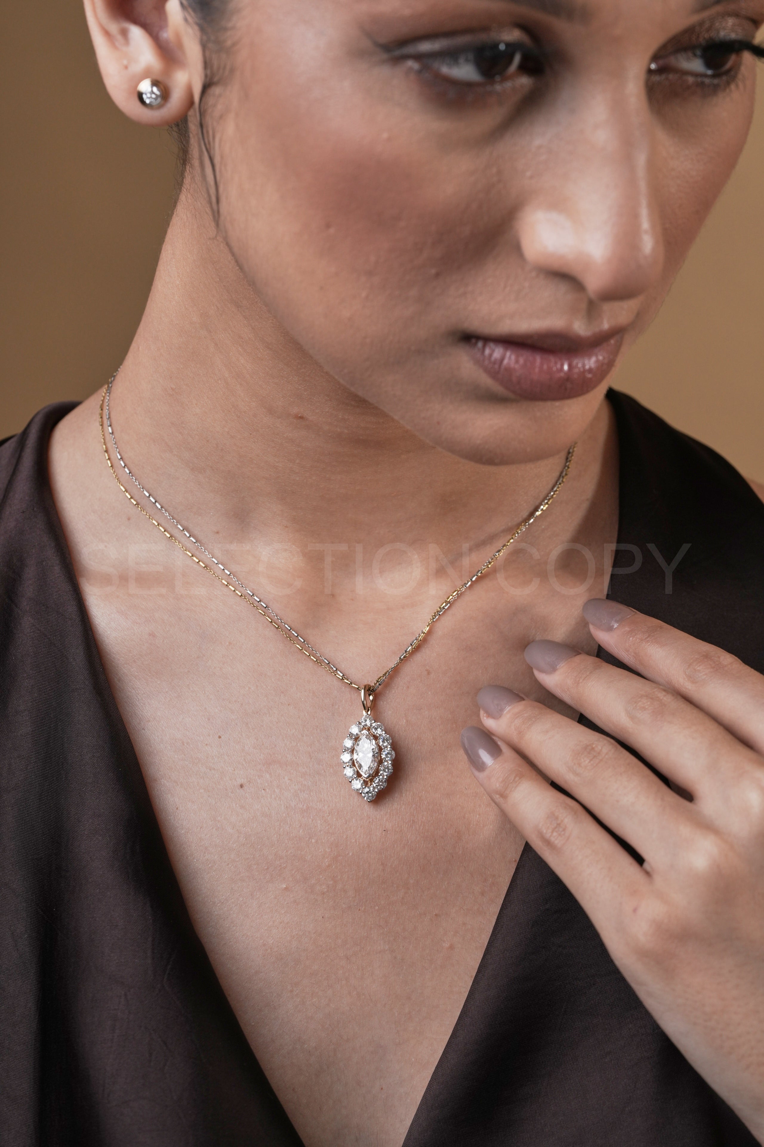 Srilekha1.5 Carat Solitaire Pendant