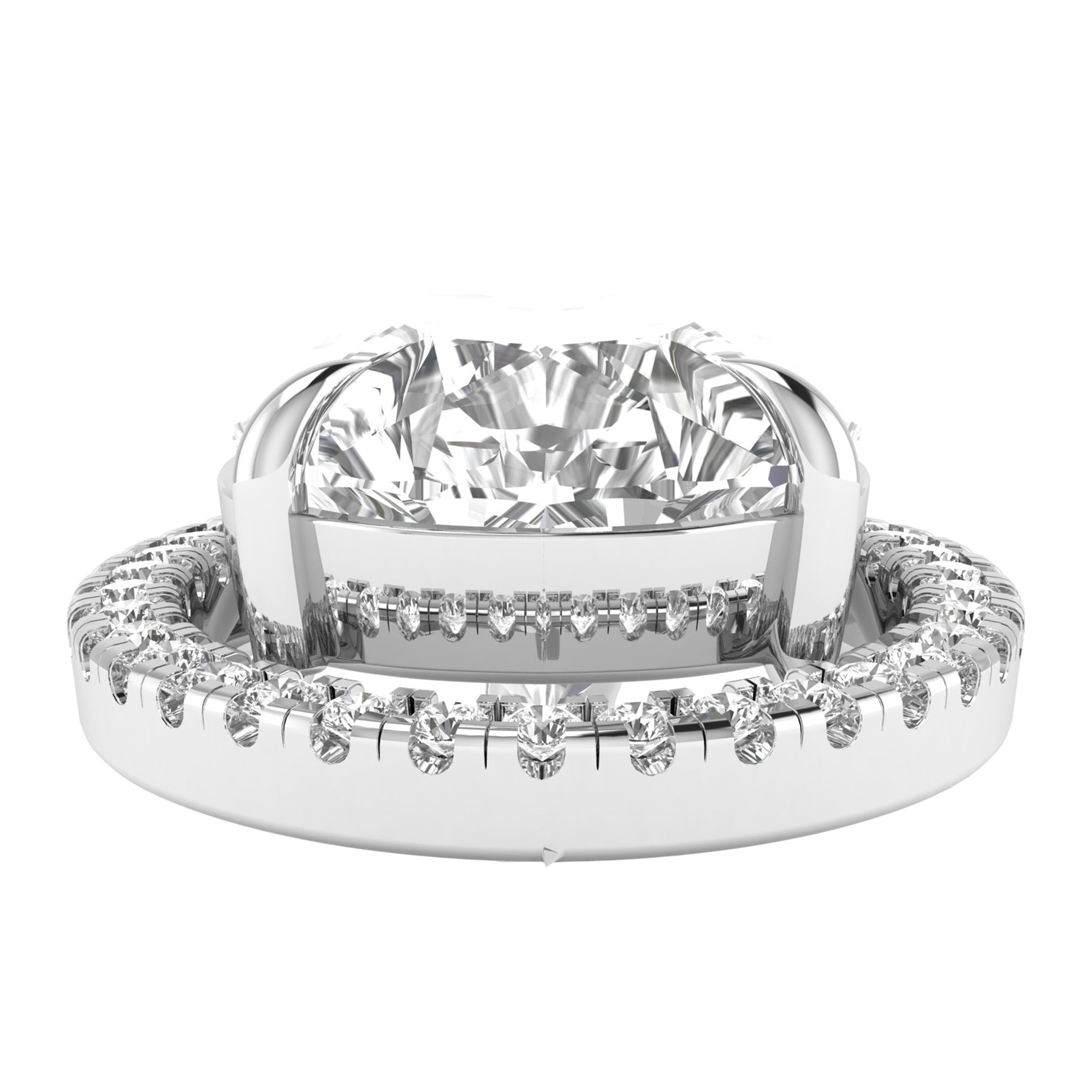 Lavina 4 Carat Solitaire Pendant