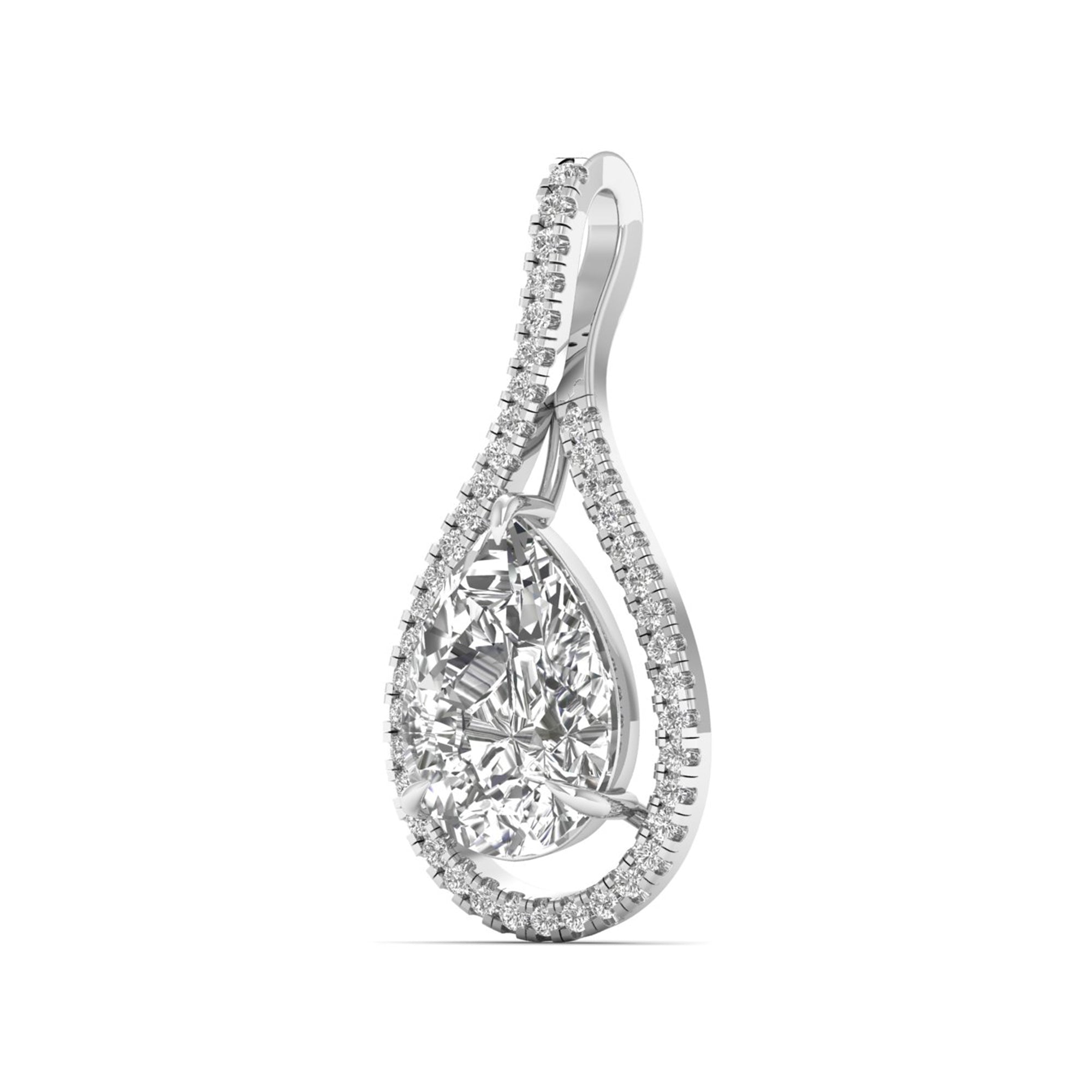 Lavina 4 Carat Solitaire Pendant
