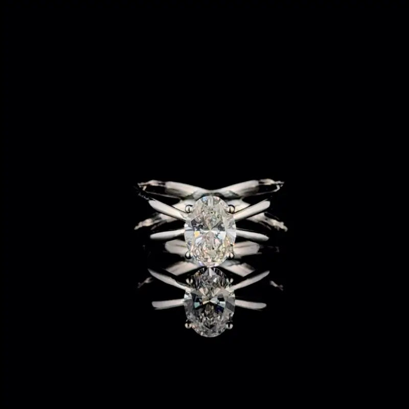 Shaanya 1 carat solitaire ring