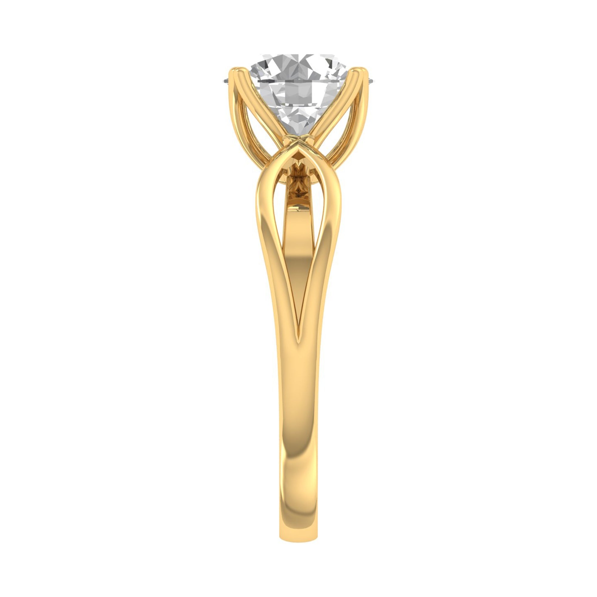 Ekveera 1.10 Carat Solitaire Ring