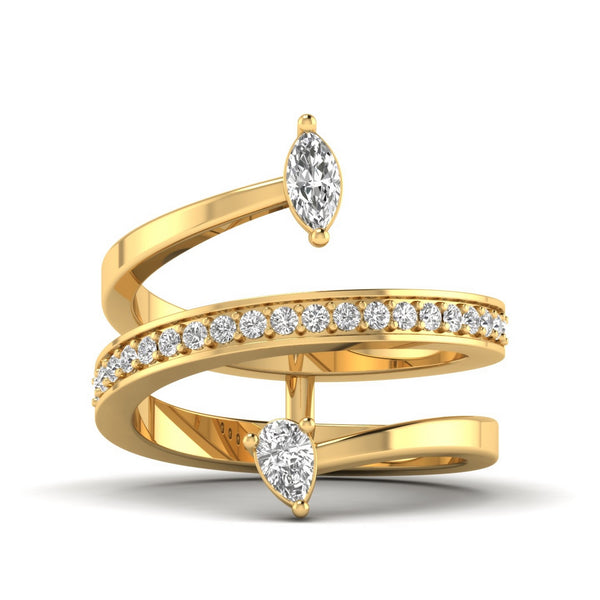 Twirl ring