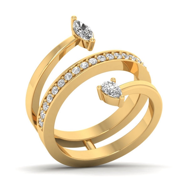 Twirl ring