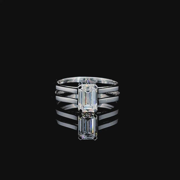 Mishti 1 carat solitaire ring