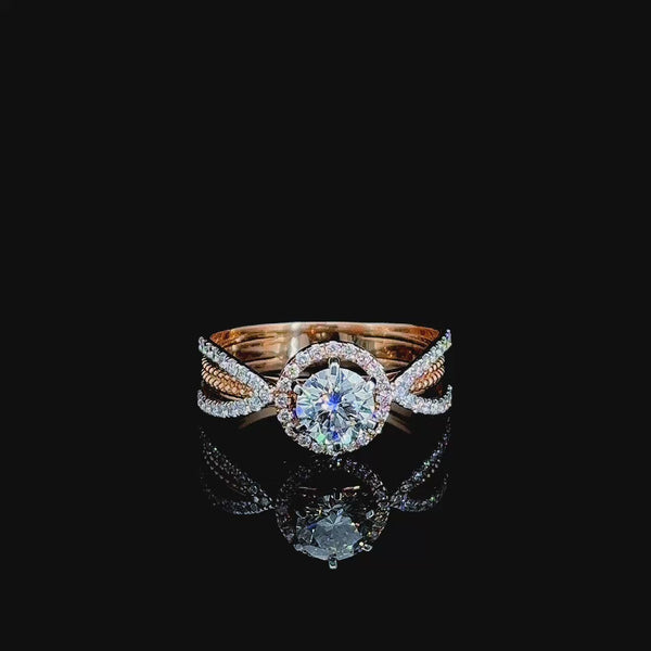 Rati .75 carat Solitaire ring